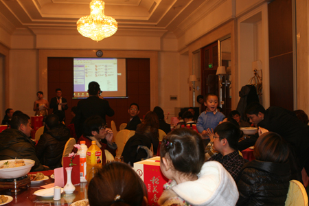 湖北兴焱工程咨询有限公司2013年新年团拜会隆重举行